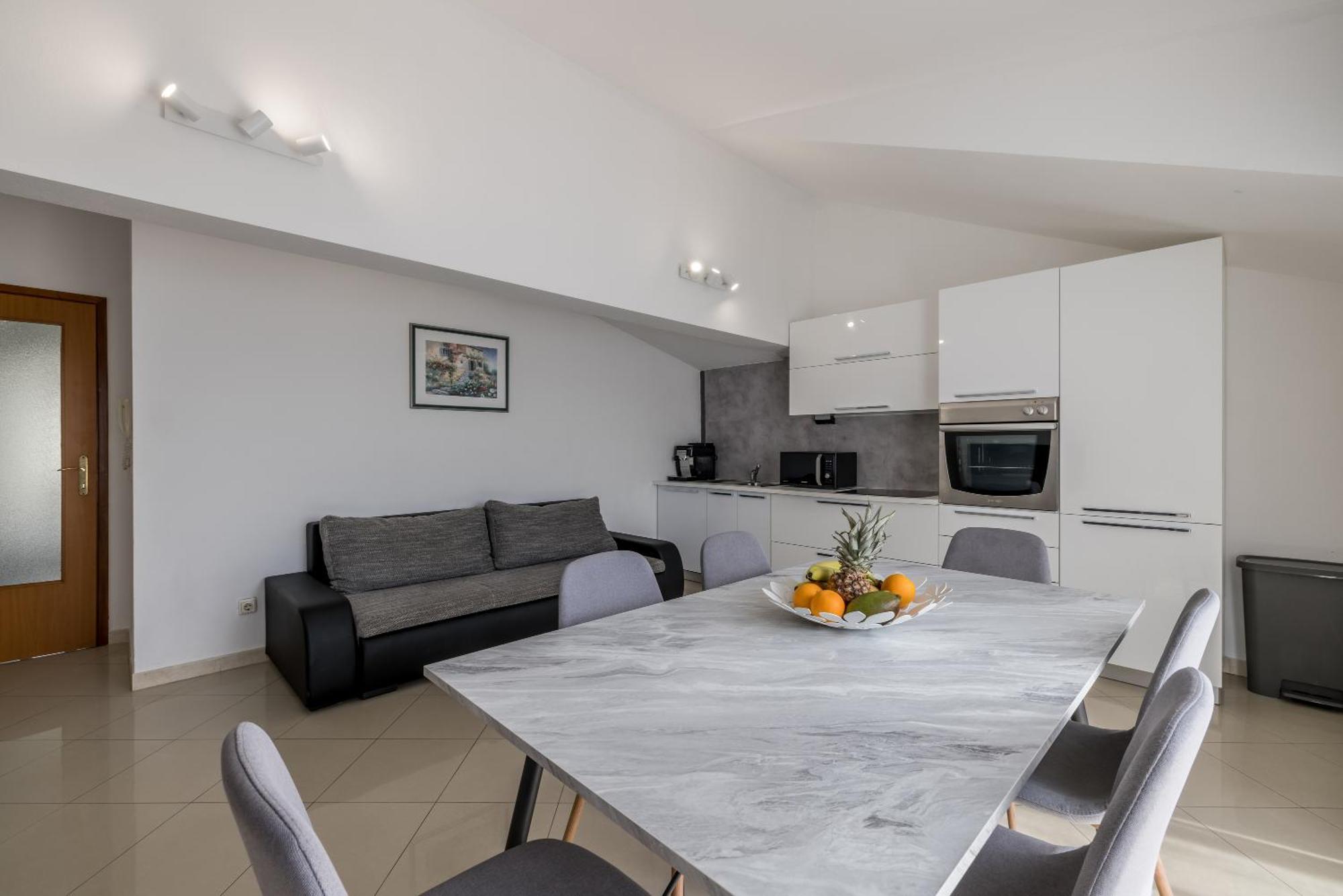 Mediterano Apartments Podstrana Bagian luar foto